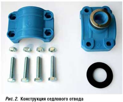Седелка пнд для врезки компрессионная 75×3/4″ 